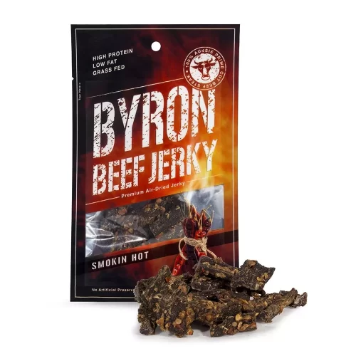 Byron Jerky Product Photography beef;