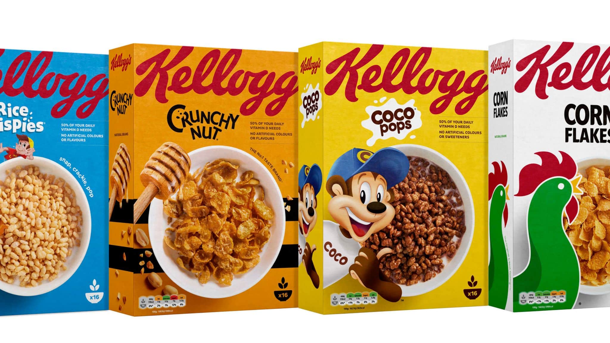 Kelloggs case study render photography