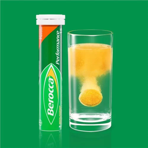 Berocca product photography;