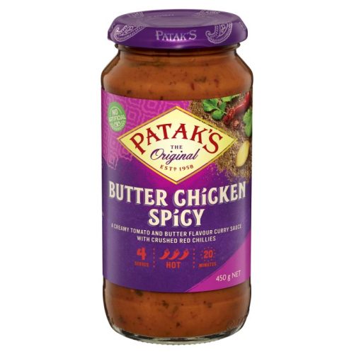 Pataks 3D render curry sauce bottle;