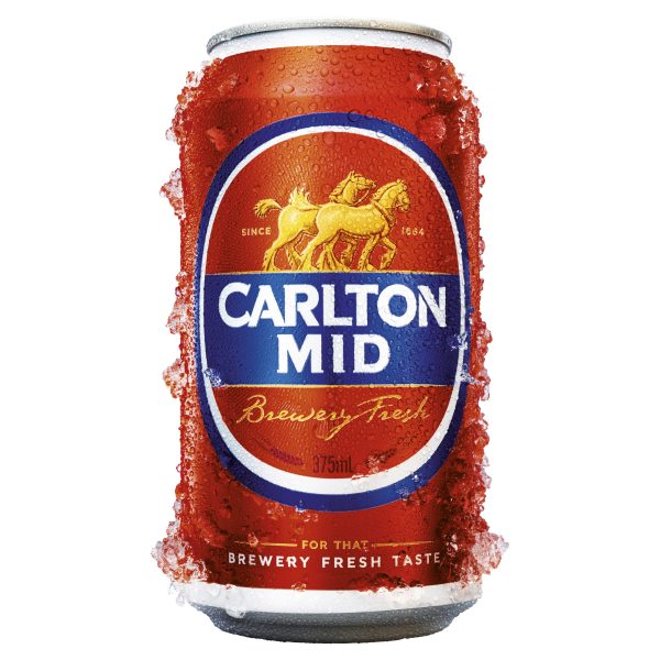 Carlton mid spritzed product photography;