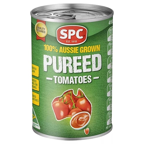 SPC FMCG Photography pureed tomatoes;