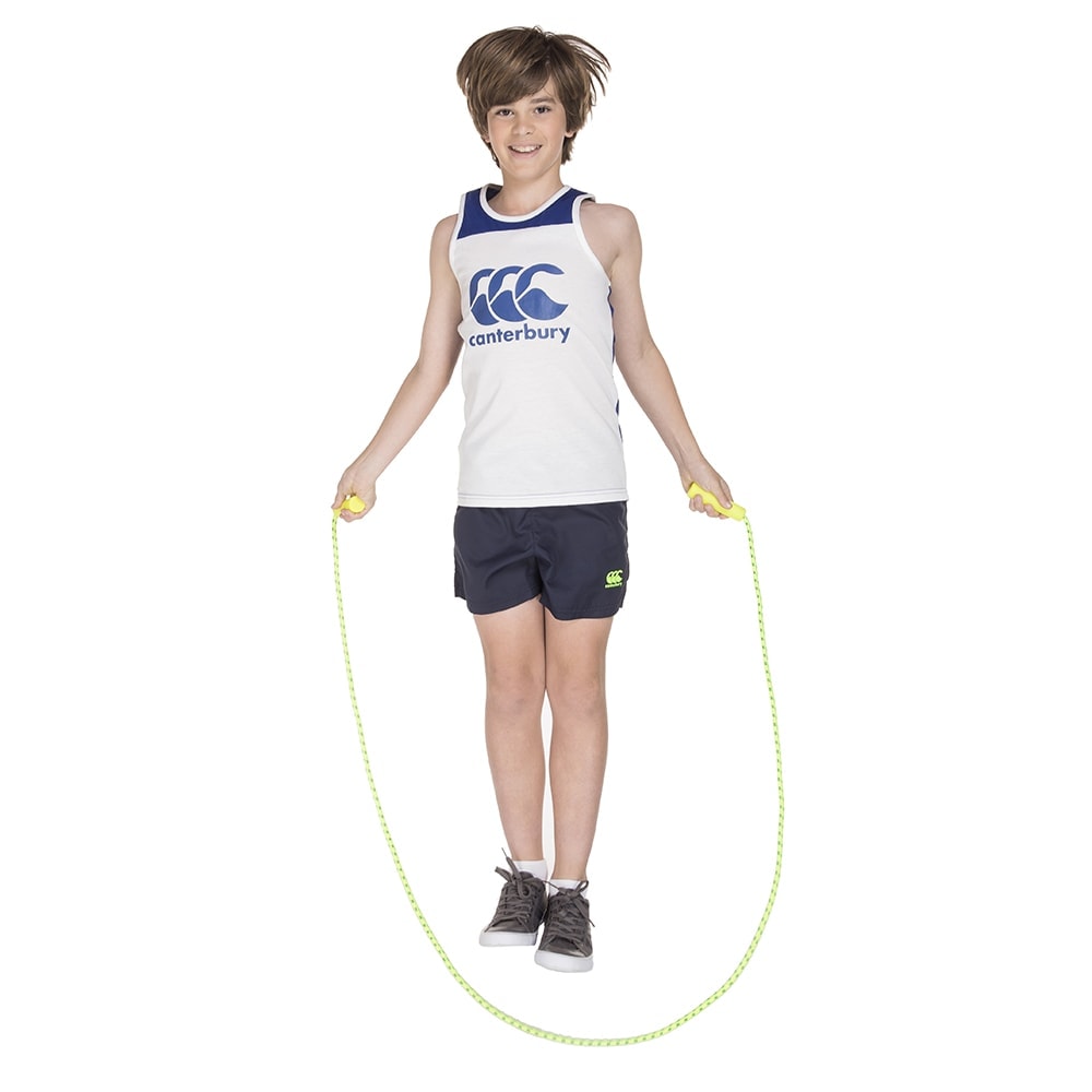 canterbury model photography boy skipping rope;