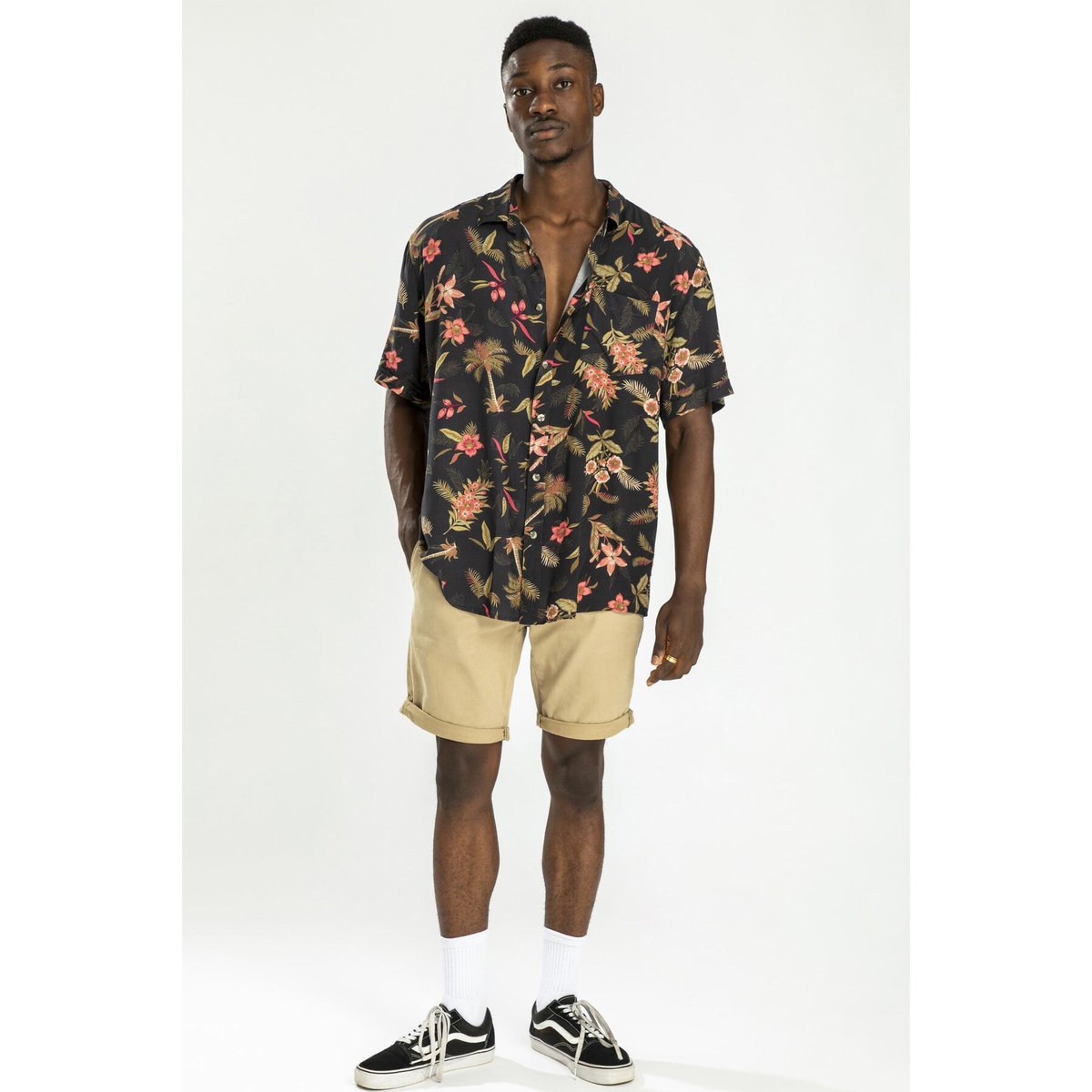poolside party shirts model photography mens fashion;