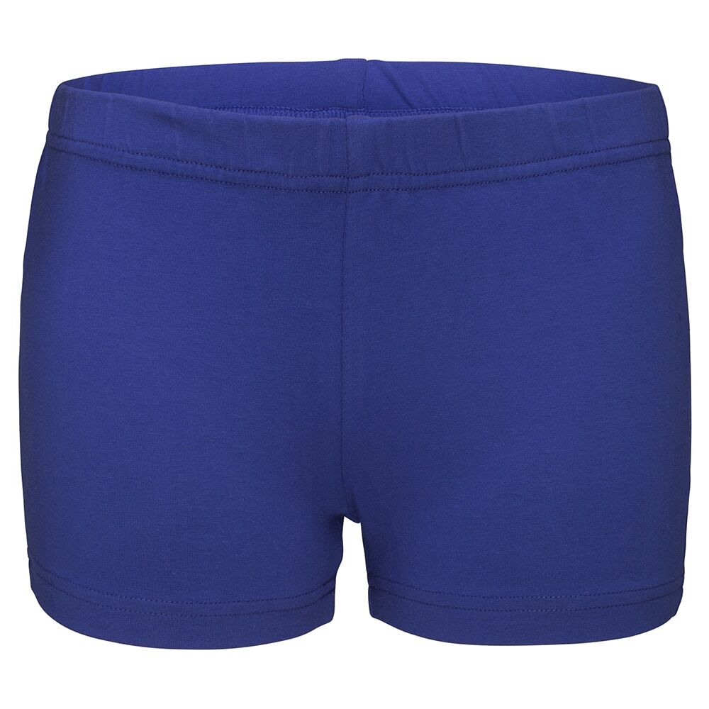 skort shop ghost mannequin photography blue shorts;