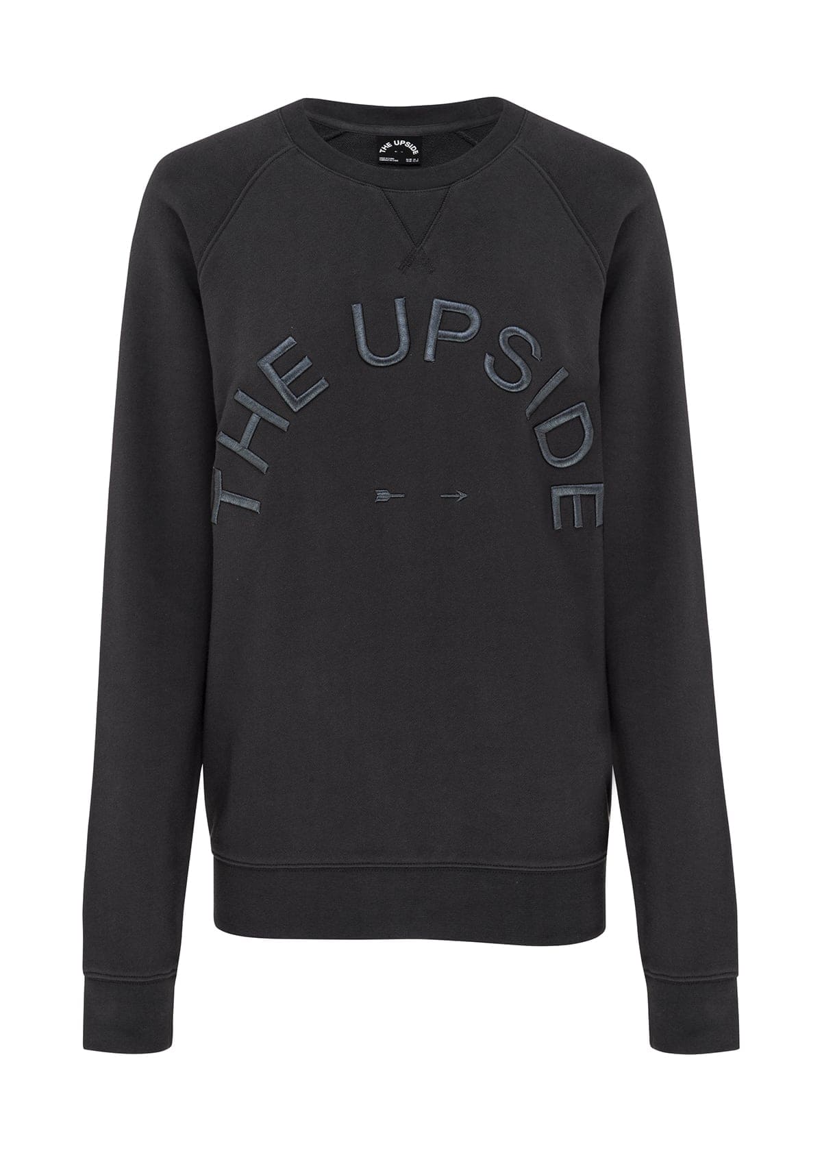 the upside ghost mannequin photography black sweater;