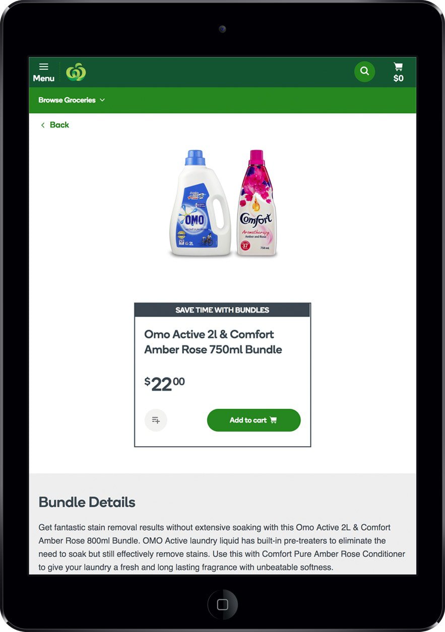 Woolworths Custom Copywriting;